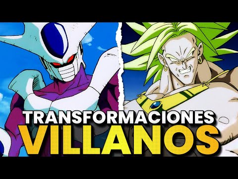 Las 10 Mejores Transformaciones de VILLANOS en DRAGON BALL Z