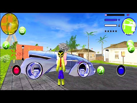 Green Monster Stickman Rope Hero #3