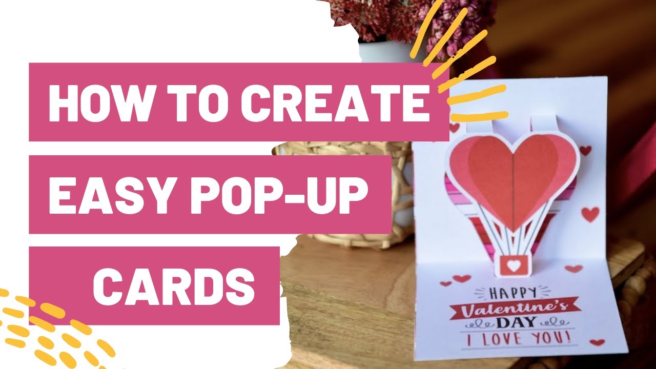 How To Create Easy Pop Up Cards With Your Cricut!