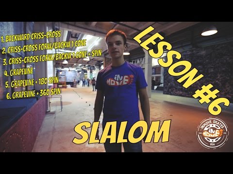 Slalom for beginners - CRAZY, GRAPEVINE and more - Lesson 6