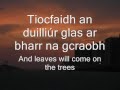 Tiocfaidh an Samhradh with lyrics 