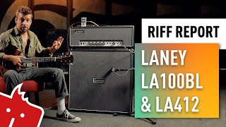 Video thumbnail for Laney LA100BL & LA412 - Tony Iommi's Limited Edition Rig // RIFF REPORT by Kytary Worldwide