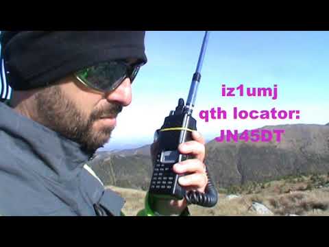 IZ1FUM e IU1AGT attivano il monte poggio