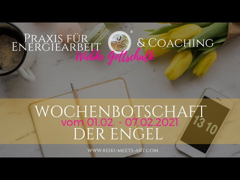 Wochenbotschaft der Engel vom 01.02.-07. 02. 2021✨✨✨