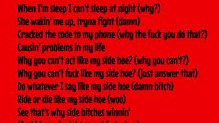 Moneybagg Yo - Side B*tches (Lyrics)