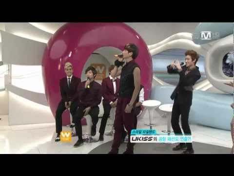 U-KISS 121011 M-net Wide News Open Studio Full ver.