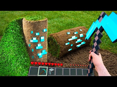 Minecraft in Real Life POV REALISTIC STEVE HOUSE in Minecraft Real POV Realistic Animation Skreeper