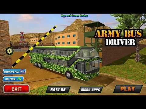 Army Bus Driving 2017 Gameplay Android NEW