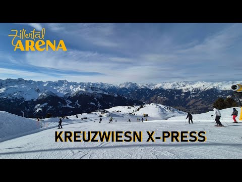 Kreuzwiesn X-Press | 6-CLD/B Doppelmayr | Zillertal Arena | Timelapse