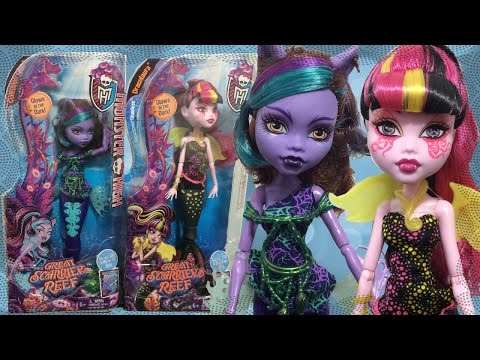 Monster High Great Scarrier Reef Draculaura Review & Great Scarrier Reef Collection
