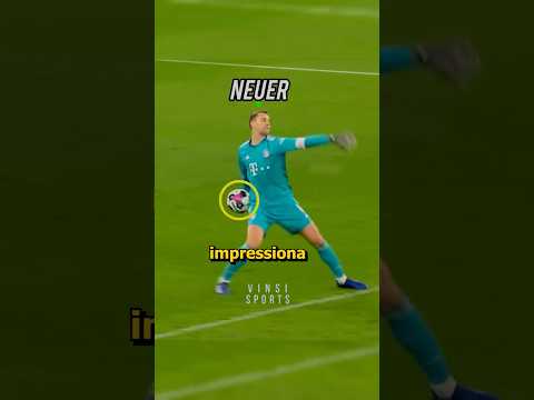NEUER É O ÚNICO QUE FEZ ISSO NO FUTEBOL! 🔥