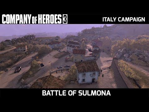 Company of Heroes 3 - Battle of Sulmona (Uphill Battle)