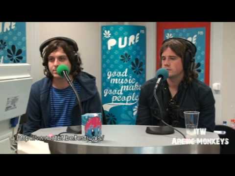 THE ARCTIC MONKEYS INTERVIEW PUKKELPOP 2009 on PURE