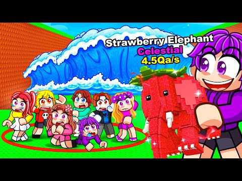 Last To Leave Circle Wins 0.01% Secret in Escape Tsunami for Brainrot…