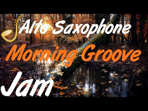 Morning Groove Alto Saxophone Backing Track Jam in G | Improvisation