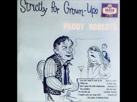 Paddy Roberts : Strictly For Grown-Ups (1959)
