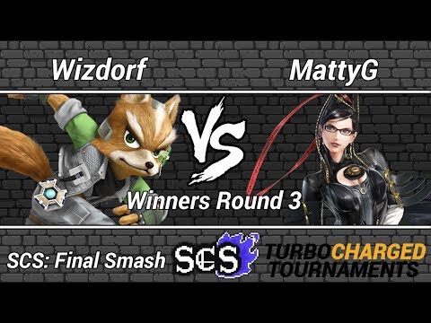 SCS: Final Smash Wii U Singles (Winners Round 3) - Wizdorf (Fox) vs. MattyG (Bayonetta/Marth)