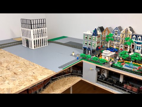 Bau einer Lego Stadt Teil 108. - Das Hochhaus wächst...