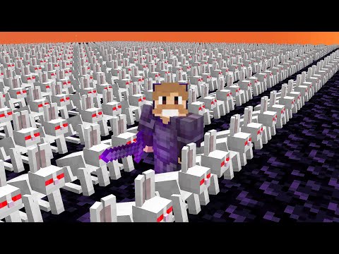CREATING THE EVIL RABBIT ARMY VS SERVER
