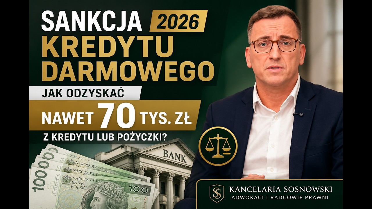 Film: sankcja kredytu darmowego — kancelaria Sosnowski