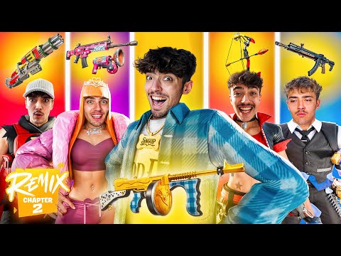 EL RETO DEL JEFE MÍTICO en FORTNITE CAPÍTULO 2 REMIX!