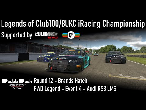 2021 Legends of Club100 / BUKC iRacing Championship - Round 12 - Brands Hatch