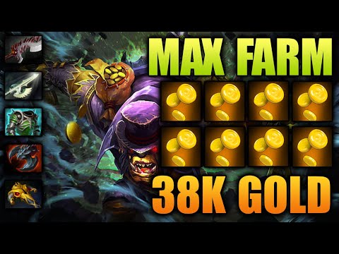 CR4ZY.Bryle | Alchemist MAX FARM 38K GOLD | Dota2 HightLight 1440p
