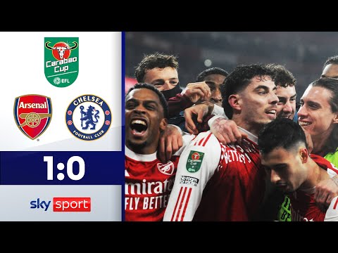 Matchwinner Havertz für's Finale! | FC Arsenal - FC Chelsea | Highlights EFL Carabao Cup Halbfinale