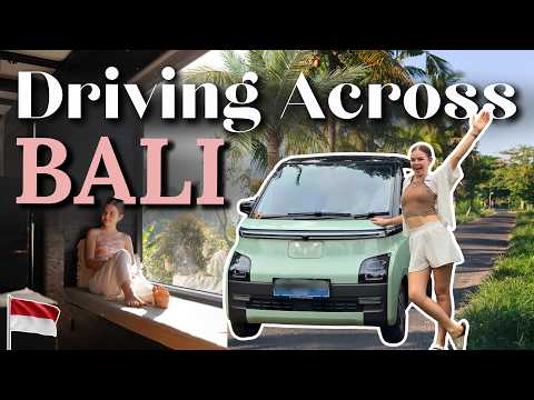 My BIRTHDAY in BALI: Driving an ELECTRIC CAR Across the Island⚡️🚙
