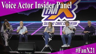 Voice Actor Insider Panel - Full Panel/Q&A - Salt Lake FanX 2021 video