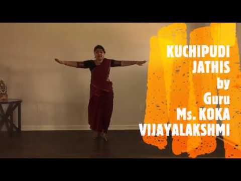 KUCHIPUDI JATHIS| 10 JATHIS | BY Ms KOKA VIJAYALAKSHMI
