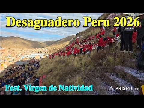 ALBAS Y MISA EN EL CERRO COLCAPARQUI - DESAGUADERO PUNO PERÚ 2026 - FESTIVIDAD VIRGEN DE NATIVIDAD 