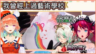 [Vtub] IRyS對於Kiara曾經上過藝術學校感到震驚 