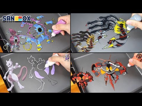 Pokémon(ポケットモンスター ) Pancake art (legend Pokemo & Ultra beasts)