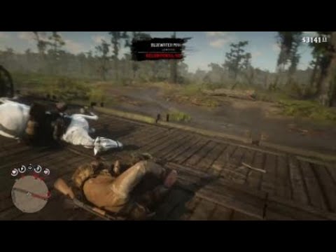 I literally killed the guy with my horse's legs | Red Dead Redemption 2