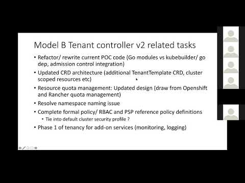 20190702 Kubernetes Multi-tenancy working group meeting