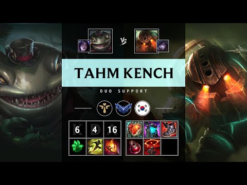 Tahm Kench Support vs Nautilus - KR Diamond Patch 25.17