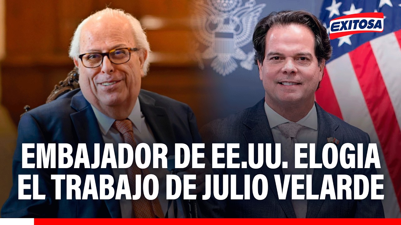 🔴🔵 Embajador de EE.UU. elogia el trabajo de Julio Velarde al mando del Banco Central de Reserva