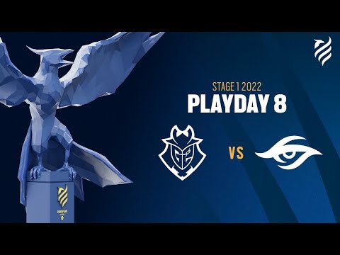 G2 ESPORTS VS TEAM SECRET - European League 2022 - Stage 1 - Playday #8
