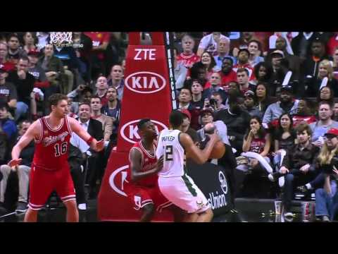 Milwaukee Bucks vs Chicago Bulls | March 7, 2016 | NBA 2015-16 Season