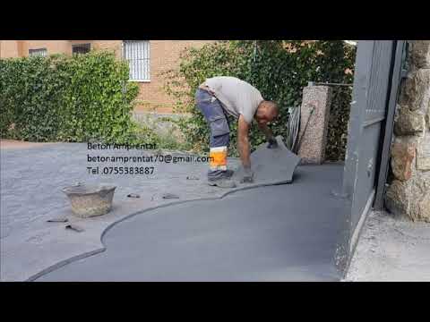 Beton Amprentat Râciu - Mureș Tel.0761350488 -0766543767