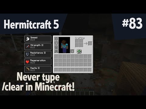 Don't type /clear! — Hermitcraft 5 ep 83