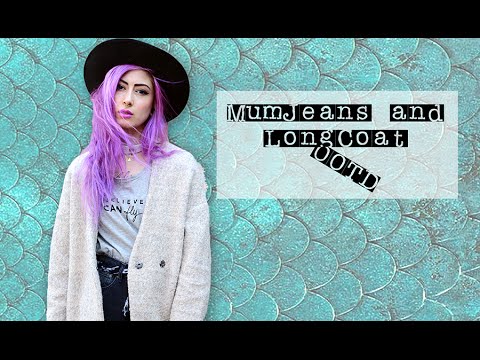 Mum jeans & long coat OOTD | CANNIBALECORE