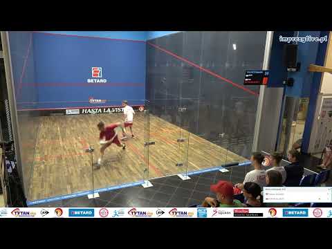 Benedek Takacs - Jakub Pytlowany -  ESF European Individual Closed Squash Championship 2023