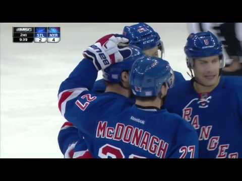 Blues @ Rangers Highlights 11/12/15