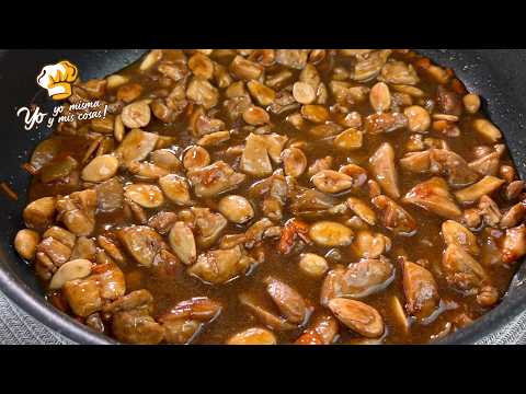 🍗 Como Preparar La Receta de POLLO con Almendras