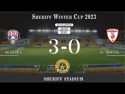 15.12.2023   CS GETICA  CHISINAU  -   FC ARSENAL BALTI  3  -  0