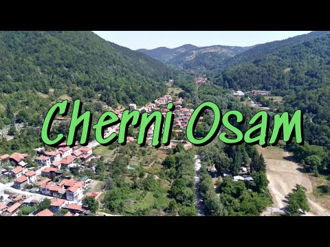 Cherni Osam drone footage Lovech district Bulgaria