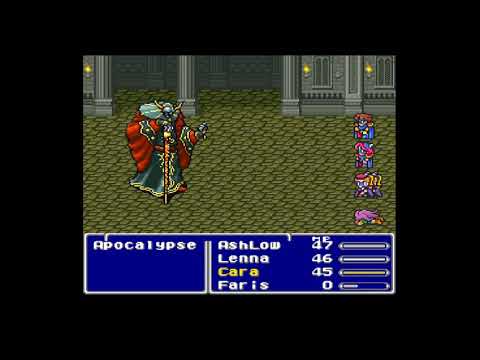 Final Fantasy V Low Level Challenge - Azulmagia (Apocalypse)