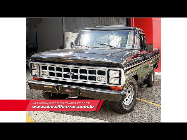 Vídeo FORD F-1000 3.9 SUPER SÉRIE CS 8V DIESEL 2P MANUAL